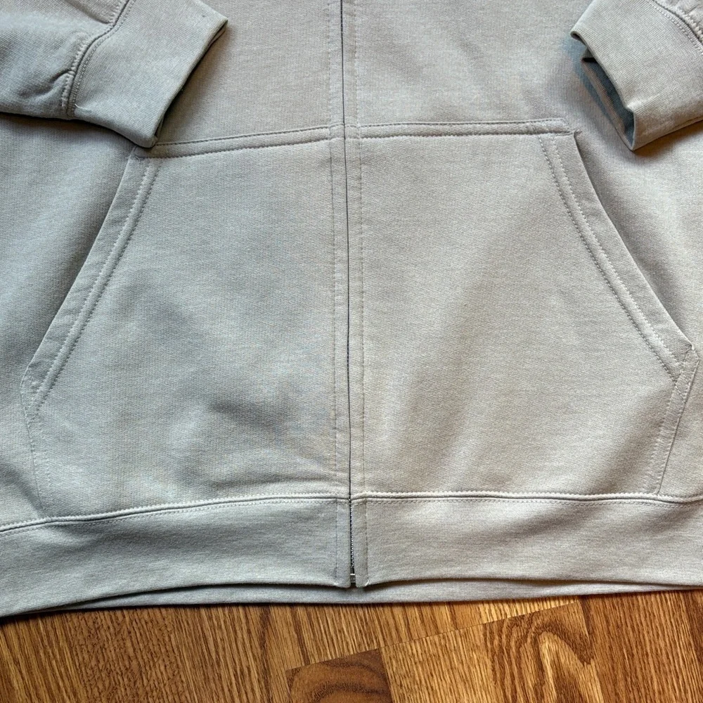 CALI Long Beach Zip-Up Hoodie - Beige - Picture 3 of 5